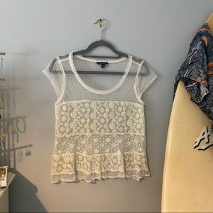 American Eagle Lace Blouse